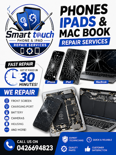 Smart Touch phones & ipads Repair Services